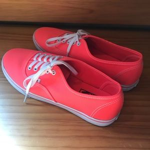 Pink/orange vans